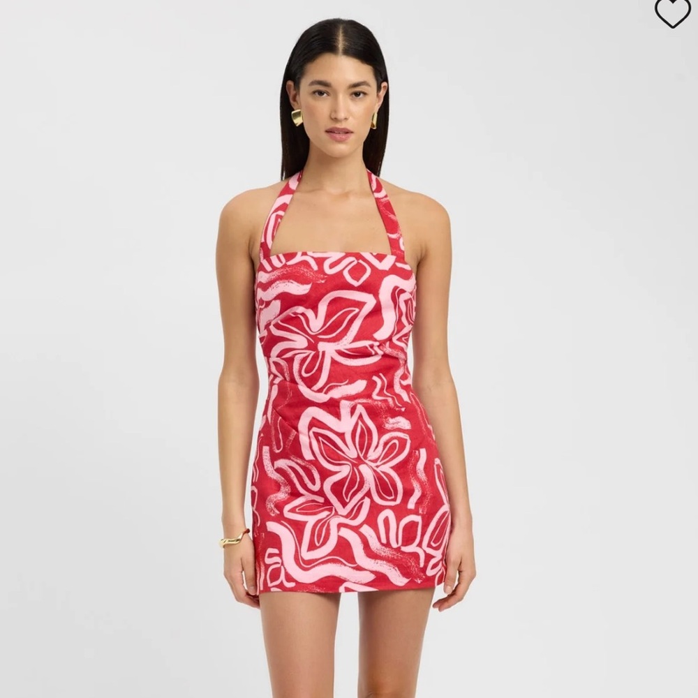 Kookaí SOLEY ROUCHED MINI DRESS